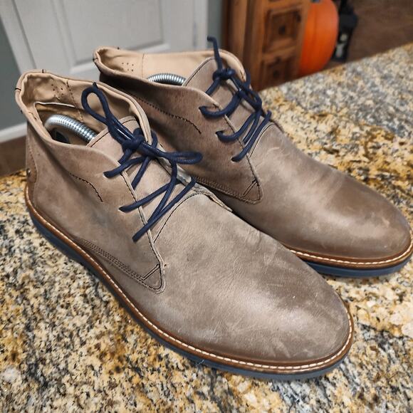 Paruno Brown Leather Chukka Boots Size 10.5 ID P219831 main image 5